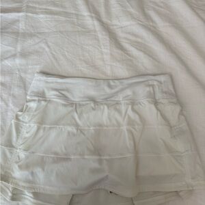 Lululemon Athletica White Mini Skirt